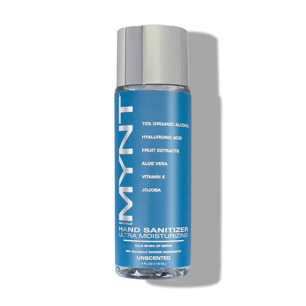 MYNT HAND SANITIZER UNSCENTED 4 FL OZ
