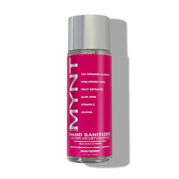 MYNT HAND SANITIZER RASPBERRY  4 FL OZ