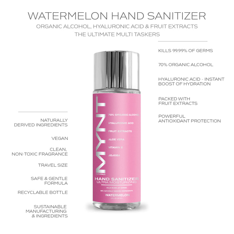 MYNT HAND SANITIZER WATERMELON  4 FL OZ