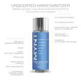 MYNT HAND SANITIZER UNSCENTED 4 FL OZ
