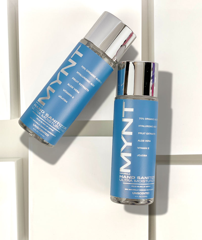 MYNT HAND SANITIZER UNSCENTED 4 FL OZ
