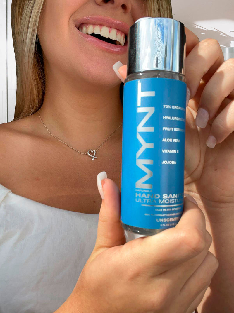 MYNT HAND SANITIZER UNSCENTED 4 FL OZ